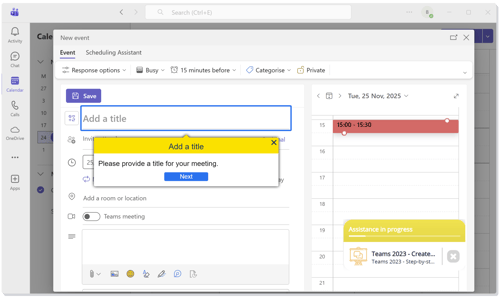 Add-a-meeting-tile