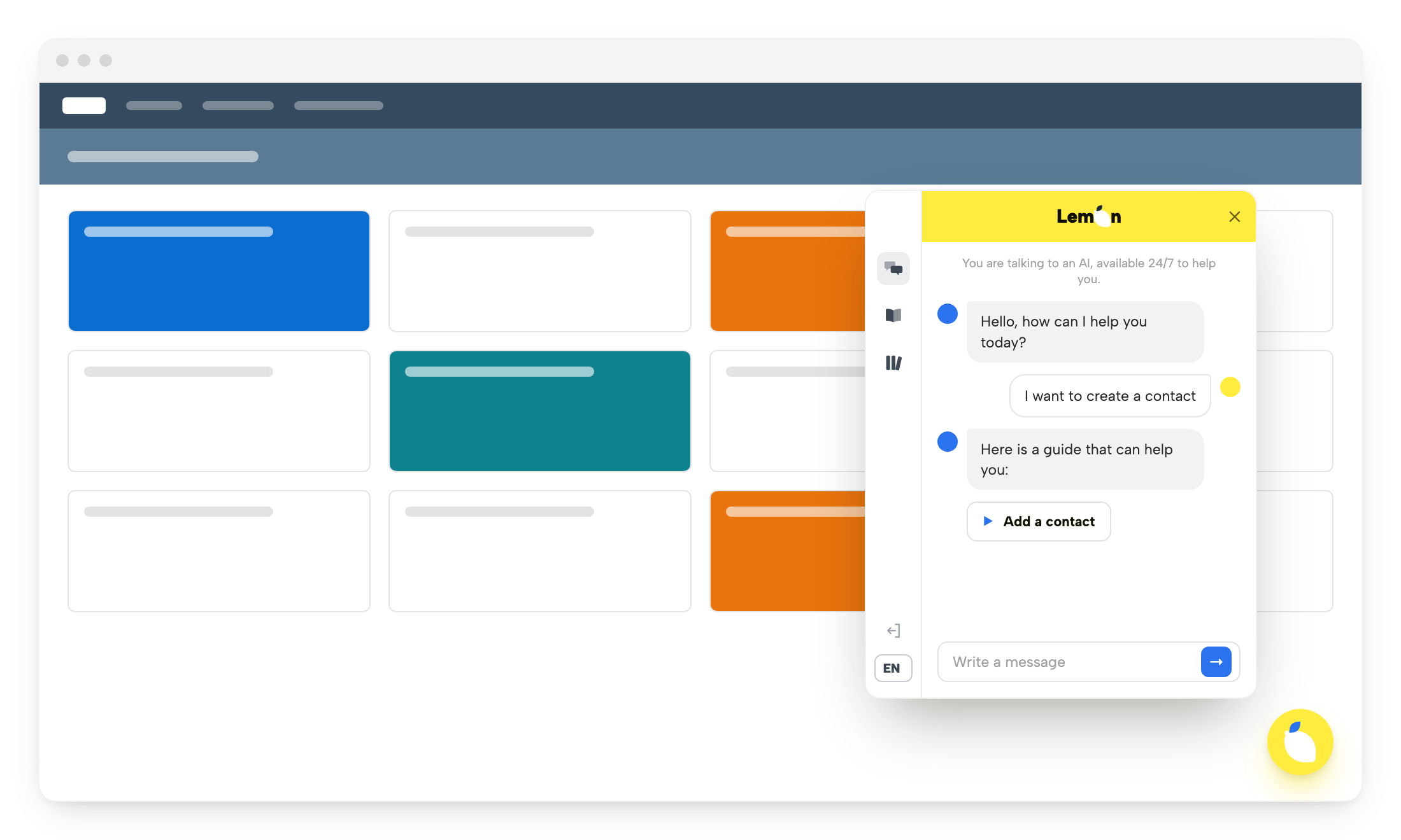 Lemon Adoption — AI assistant and AI authoring