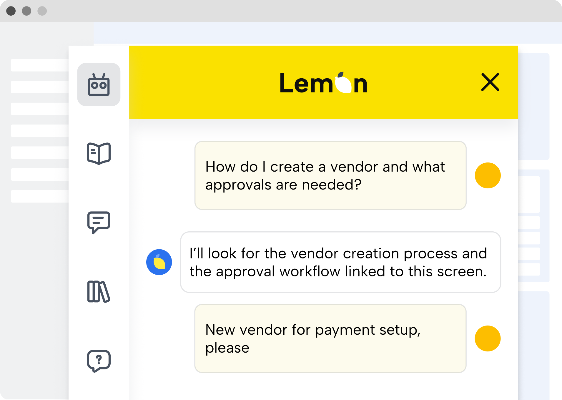 The AI Assistant interpreting the request and finding the answer