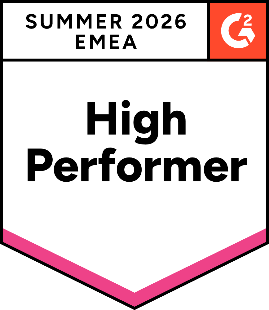 G2 High Performer EMEA, été 2026