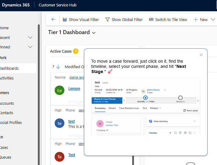 Building a tooltip in the no-code editor on top of the live application