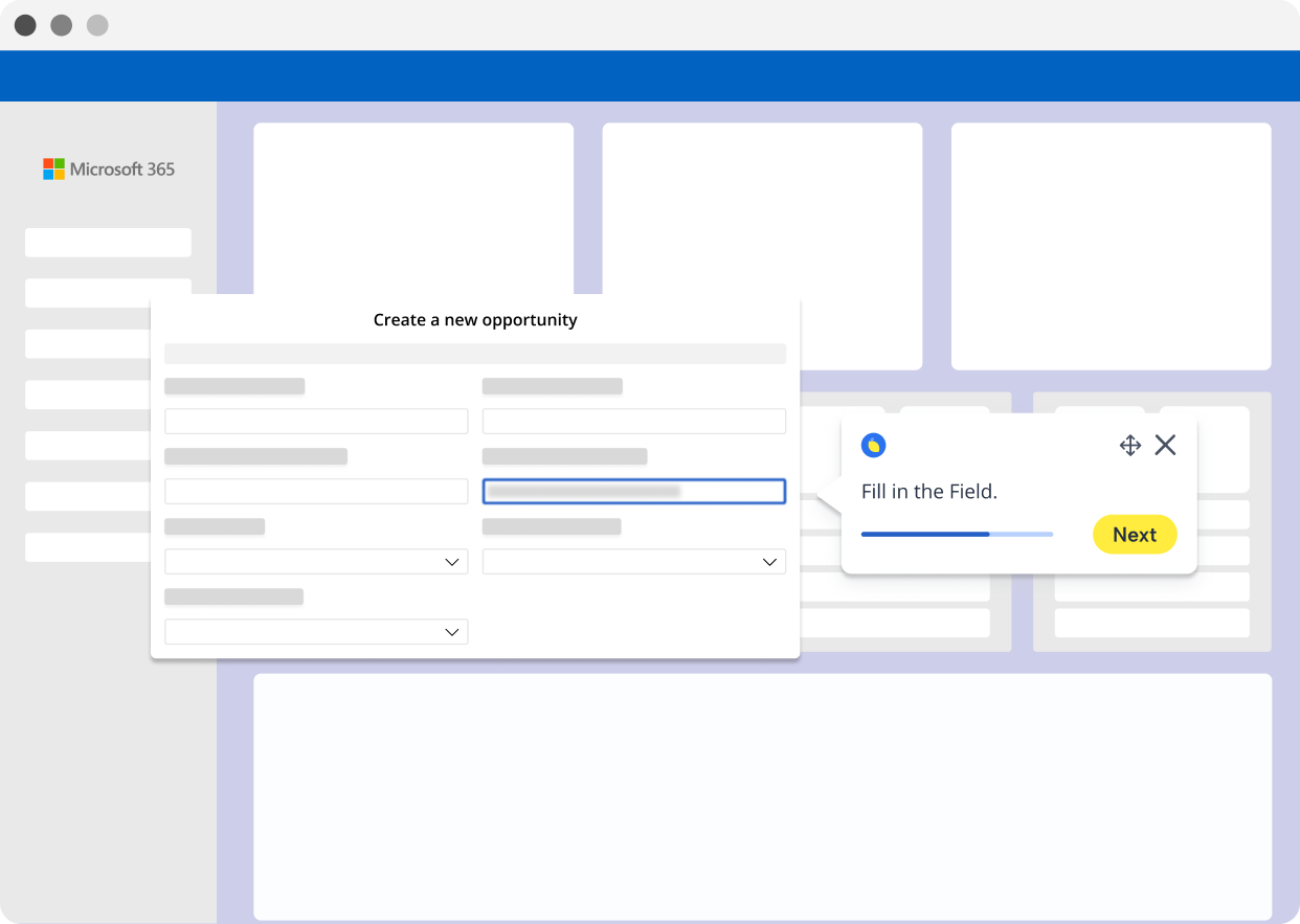 Lemon guide running inside Microsoft Teams